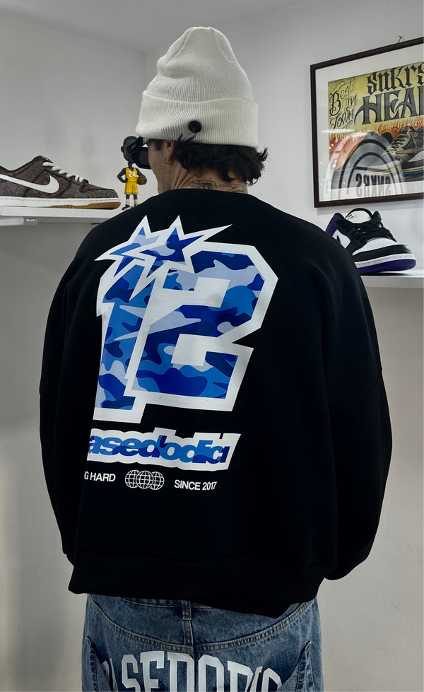 Crewneck 12 Camo Crop