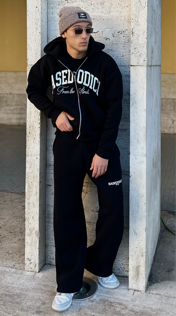 Comfy set Zip B12 Black
