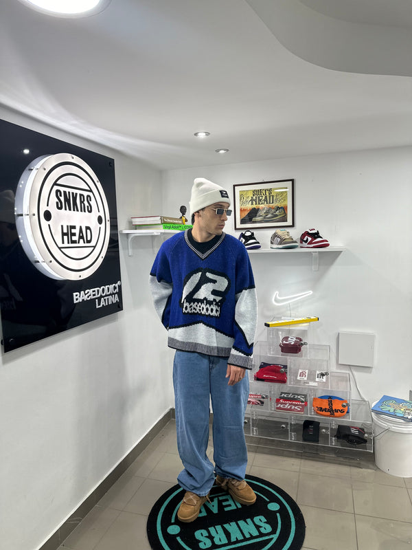 Hockey knitwear 12 Blue