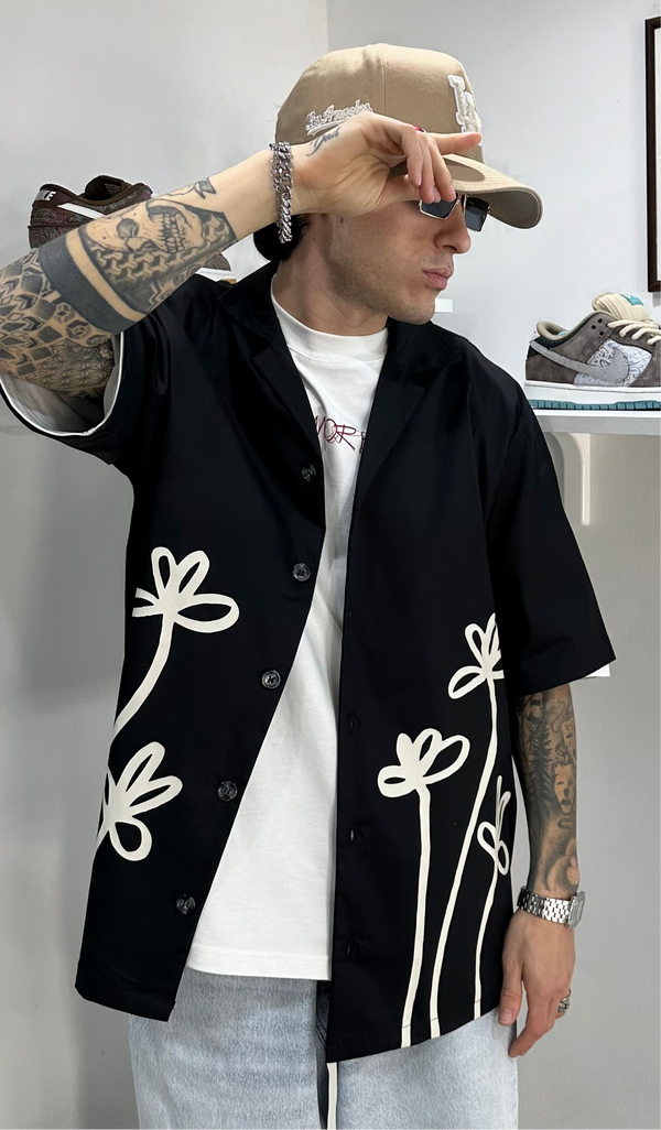 Camicia Double Flower Asensyo